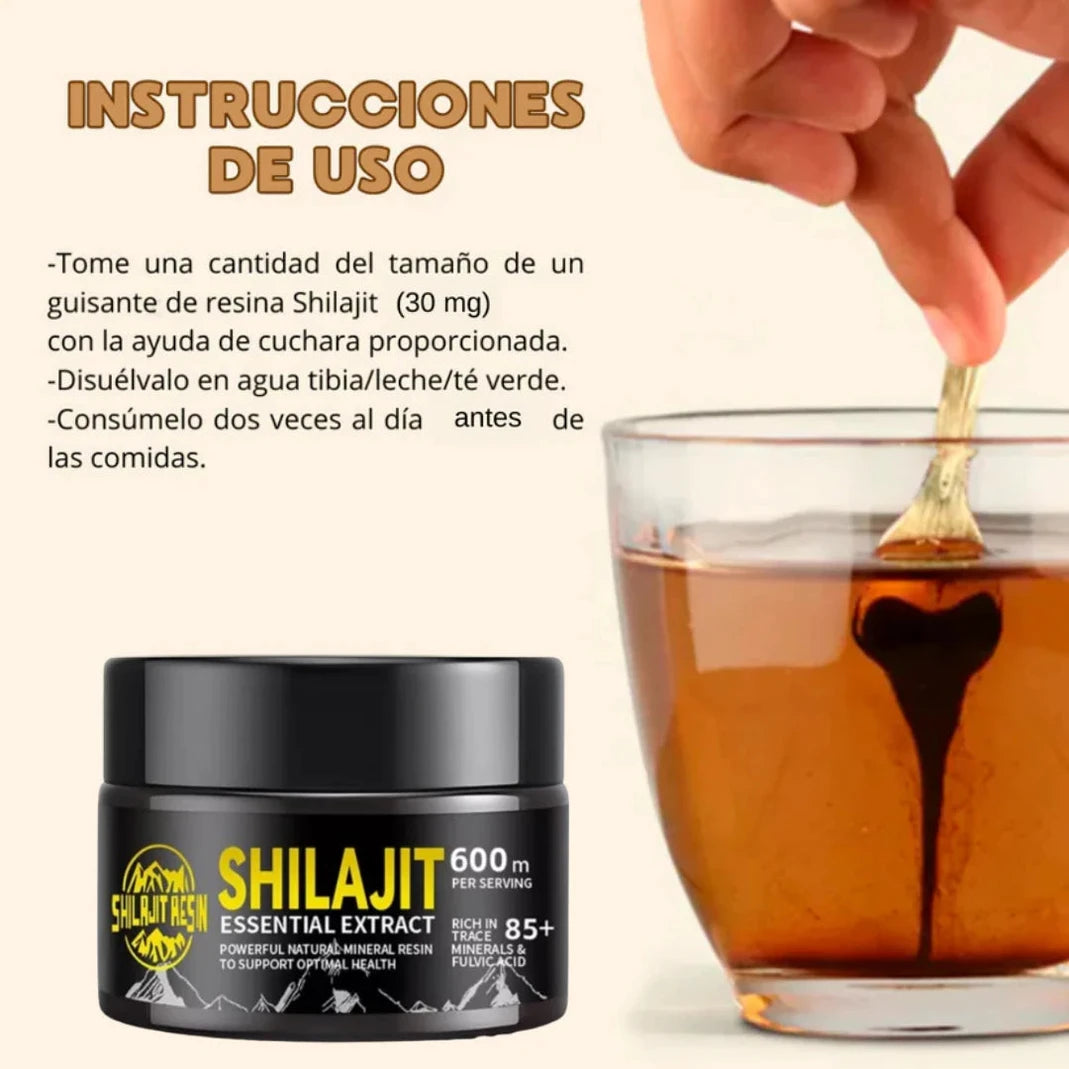 Shilajit Puro del Himalaya - Imagen 2
