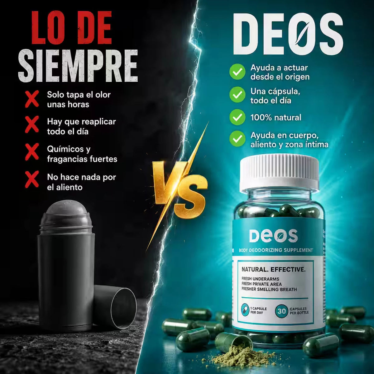 DEOS Suplemento - Frescura Natural Todo el Día - Imagen 3